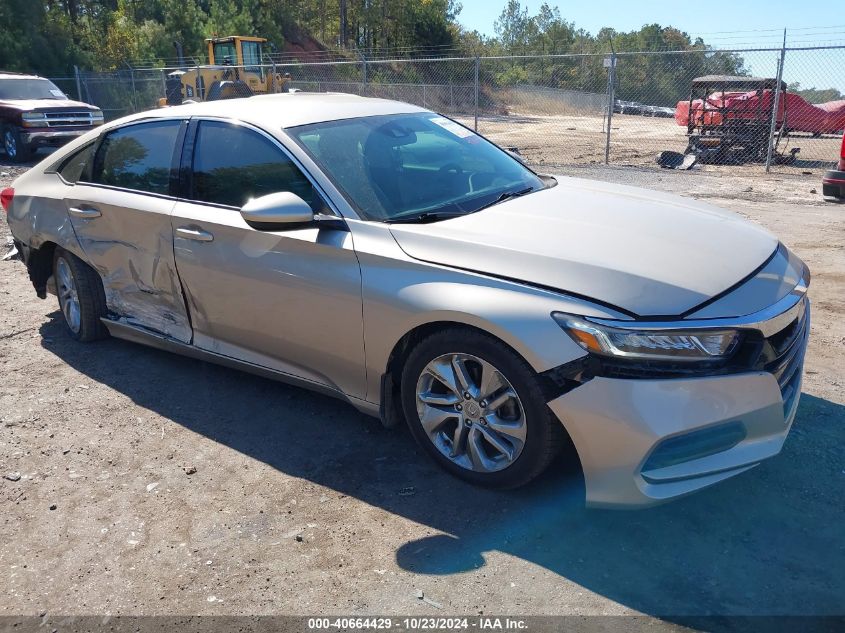 2018 Honda Accord Lx VIN: 1HGCV1F19JA179818 Lot: 40664429