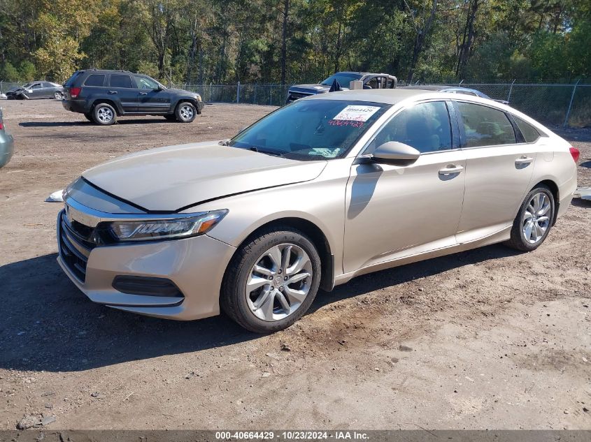 2018 Honda Accord Lx VIN: 1HGCV1F19JA179818 Lot: 40664429