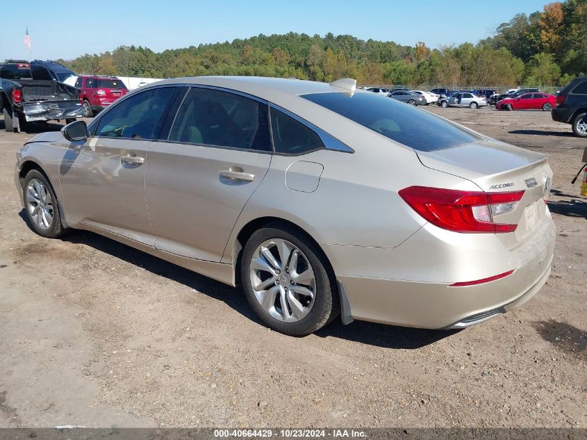 2018 Honda Accord Lx VIN: 1HGCV1F19JA179818 Lot: 40664429