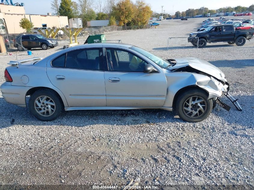 2004 Pontiac Grand Am VIN: 1G2NE52EX4M672161 Lot: 40664447