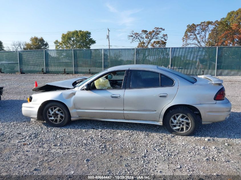 2004 Pontiac Grand Am VIN: 1G2NE52EX4M672161 Lot: 40664447