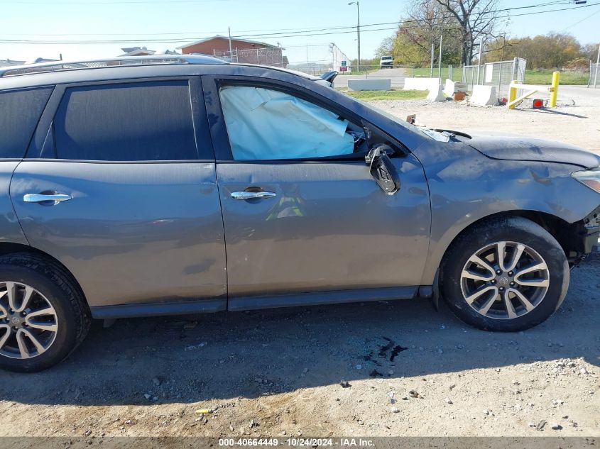 2015 Nissan Pathfinder Sv VIN: 5N1AR2MN8FC643338 Lot: 40664449