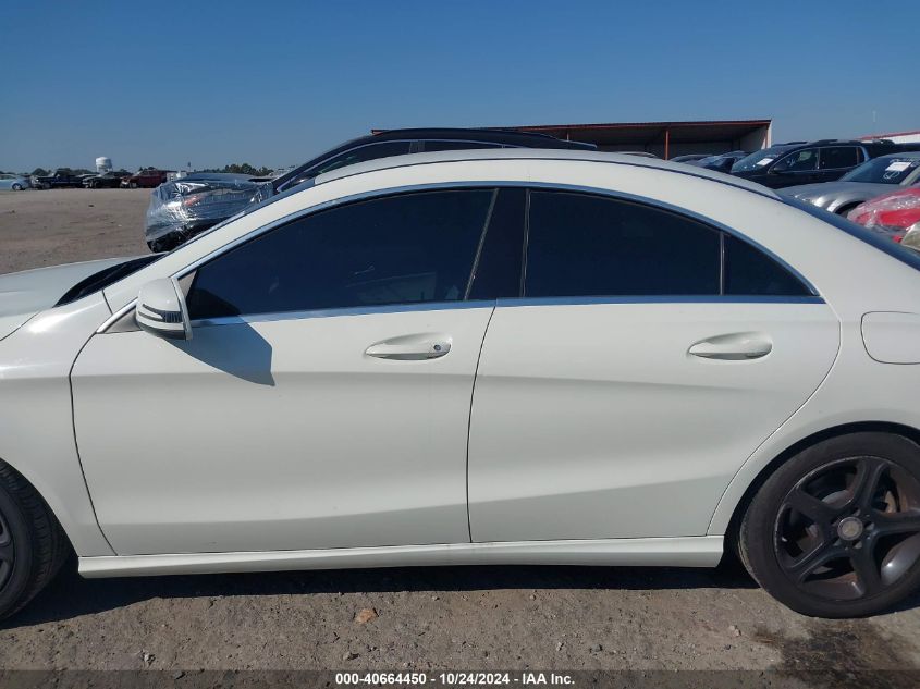 2014 Mercedes-Benz Cla 250 VIN: WDDSJ4EB0EN039842 Lot: 40664450