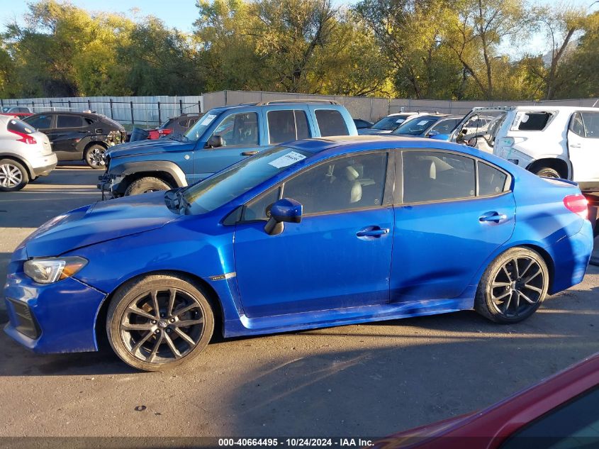 2018 Subaru Wrx Limited VIN: JF1VA1F64J8808378 Lot: 40664495