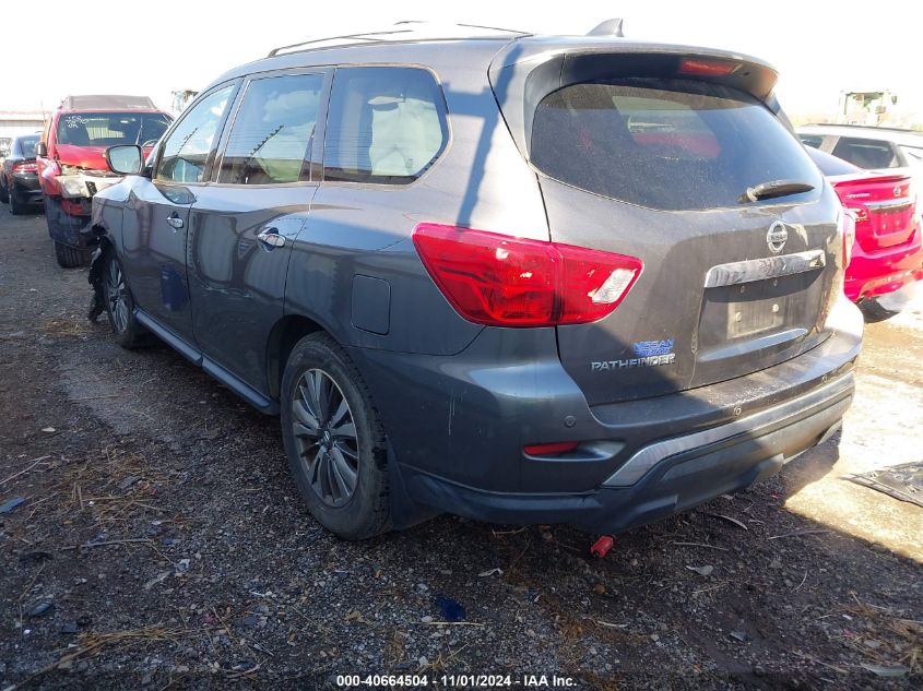 VIN 5N1DR2MN7KC619779 2019 Nissan Pathfinder, S no.3