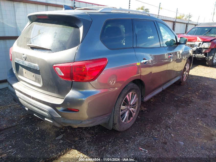 VIN 5N1DR2MN7KC619779 2019 NISSAN PATHFINDER S