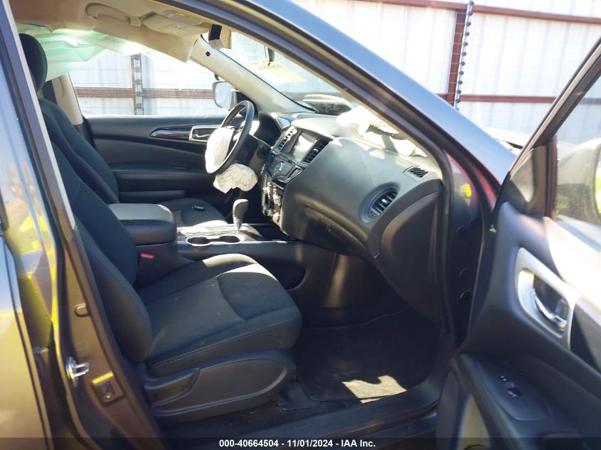 VIN 5N1DR2MN7KC619779 2019 NISSAN PATHFINDER S