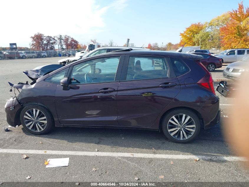 2015 Honda Fit Ex/Ex-L VIN: 3HGGK5H81FM737859 Lot: 40664546