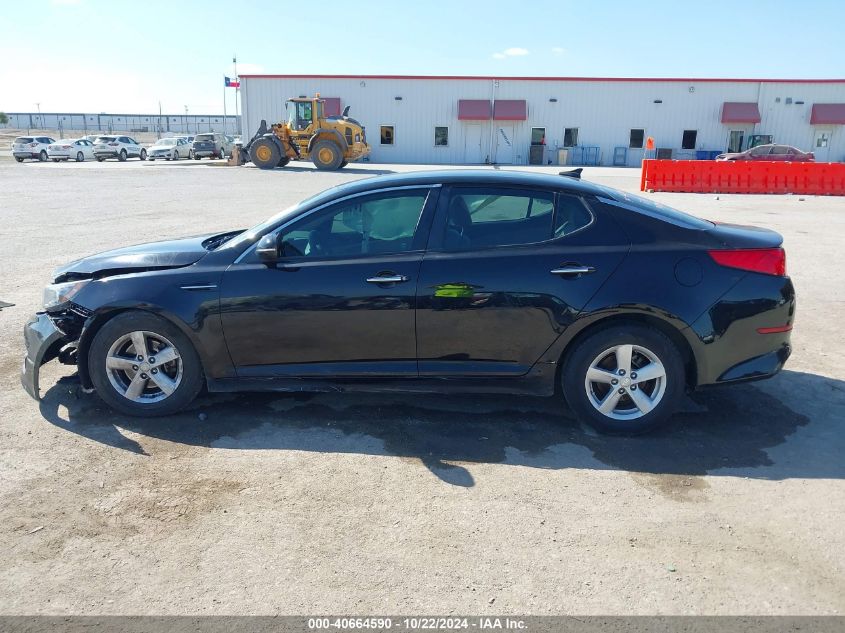 2015 Kia Optima Lx VIN: 5XXGM4A73FG423443 Lot: 40664590