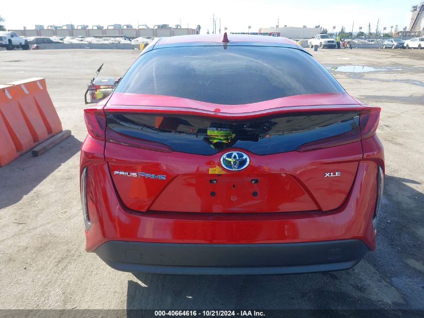 2020 Toyota Prius Prime Xle VIN: JTDKARFPXL3136444 Lot: 40664616