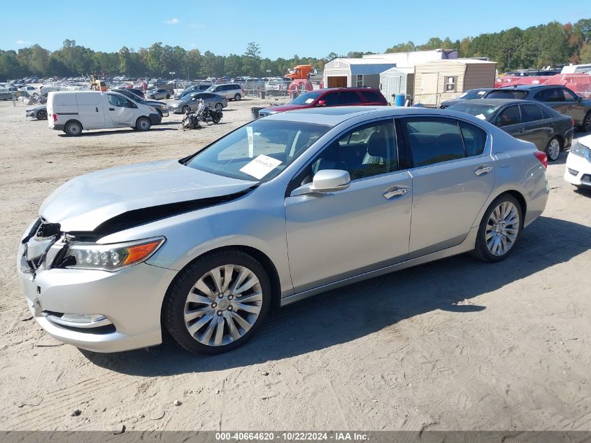 VIN JH4KC1F56FC000177 2015 ACURA RLX no.2