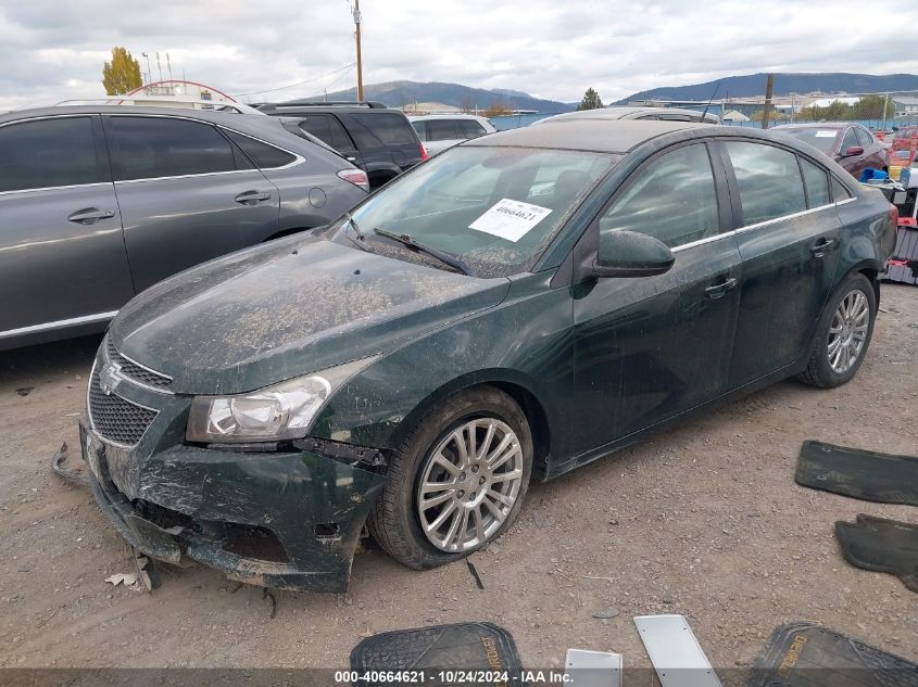 VIN 1G1PJ5SB1E7313931 2014 CHEVROLET CRUZE no.2