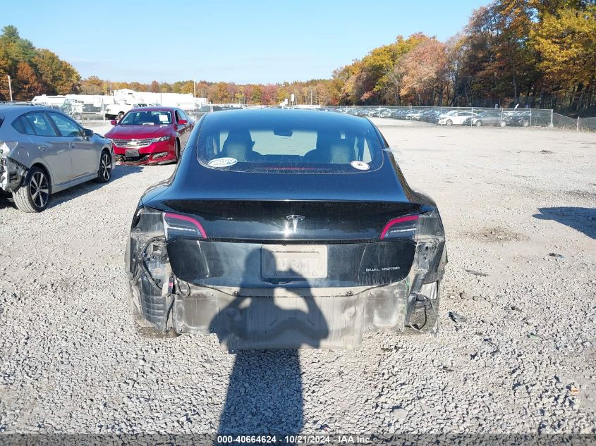 2021 TESLA MODEL 3 LONG RANGE DUAL MOTOR ALL-WHEEL DRIVE - 5YJ3E1EB1MF085484