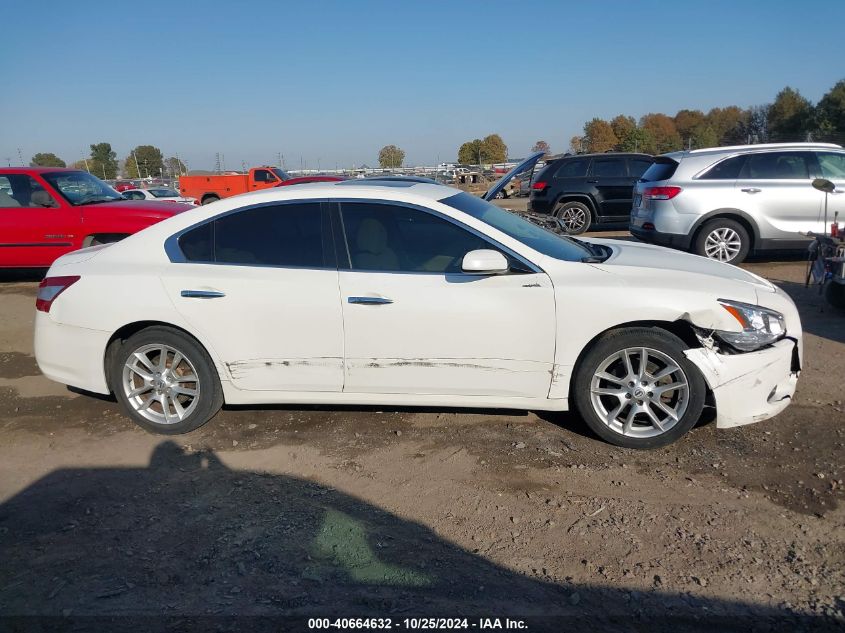 2011 Nissan Maxima 3.5 S VIN: 1N4AA5AP0BC828907 Lot: 40664632