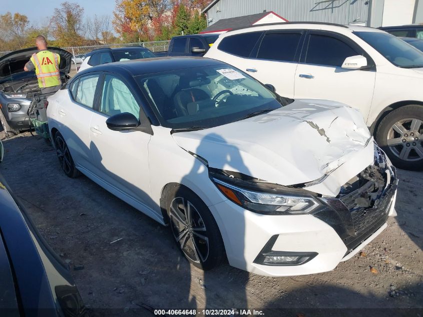 2021 Nissan Sentra Sr Xtronic Cvt VIN: 3N1AB8DV6MY249002 Lot: 40664648