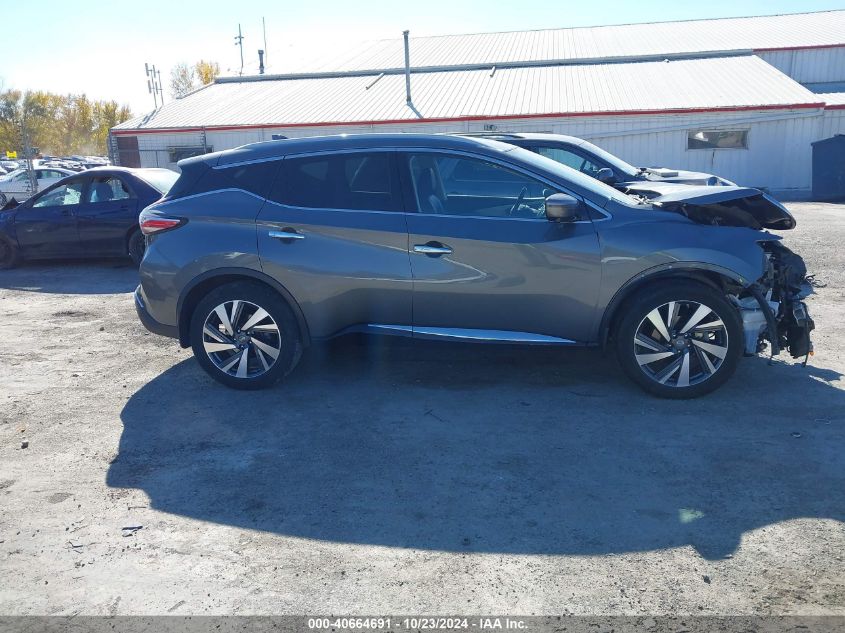 2018 Nissan Murano Platinum VIN: 5N1AZ2MH0JN201256 Lot: 40664691