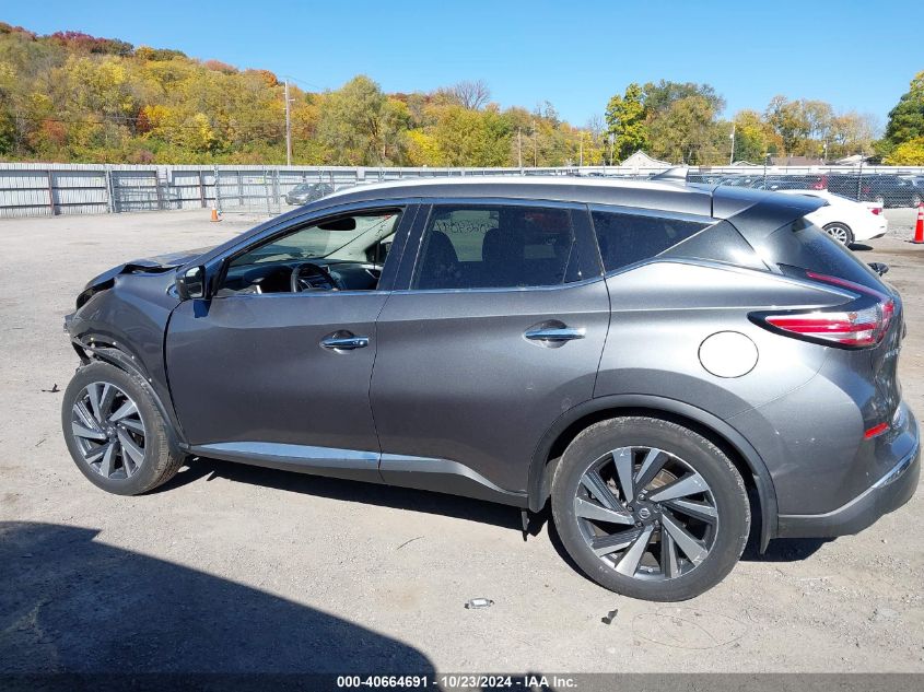 2018 Nissan Murano Platinum VIN: 5N1AZ2MH0JN201256 Lot: 40664691