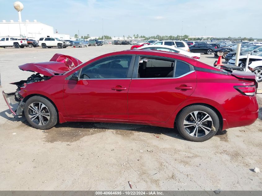 2022 Nissan Sentra Sv Xtronic Cvt VIN: 3N1AB8CV7NY241767 Lot: 40664695