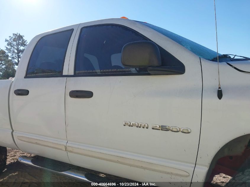 2005 Dodge Ram 2500 Slt/Laramie VIN: 3D7KS28CX5G705426 Lot: 40664696