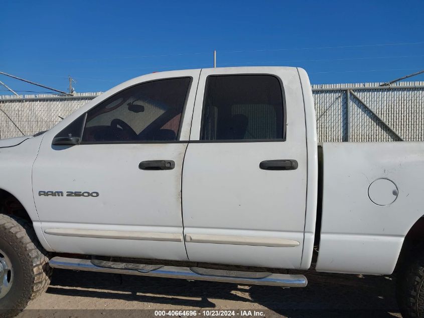 2005 Dodge Ram 2500 Slt/Laramie VIN: 3D7KS28CX5G705426 Lot: 40664696