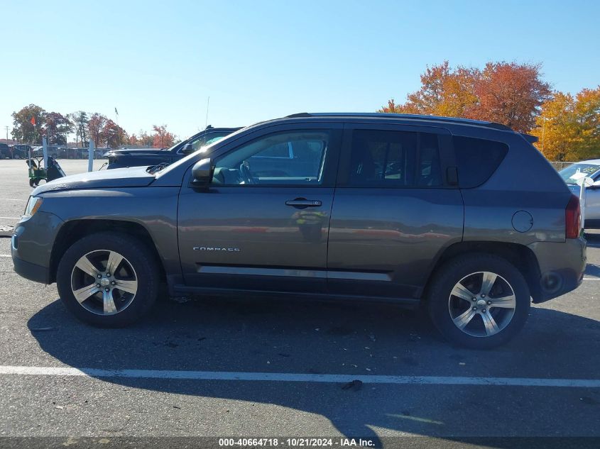 2017 Jeep Compass High Altitude 4X4 VIN: 1C4NJDEBXHD163618 Lot: 40664718