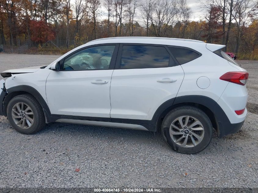 2017 Hyundai Tucson Se VIN: KM8J3CA44HU293741 Lot: 40664745