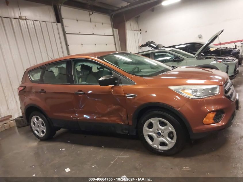 2017 Ford Escape S VIN: 1FMCU0F74HUC79183 Lot: 40664755