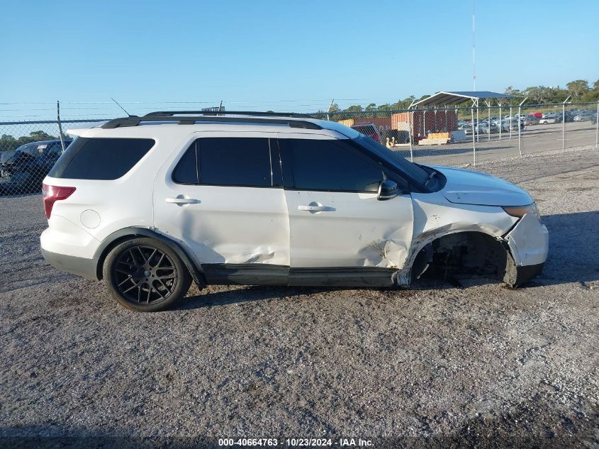 2015 Ford Explorer Sport VIN: 1FM5K8GT0FGA91877 Lot: 40664763