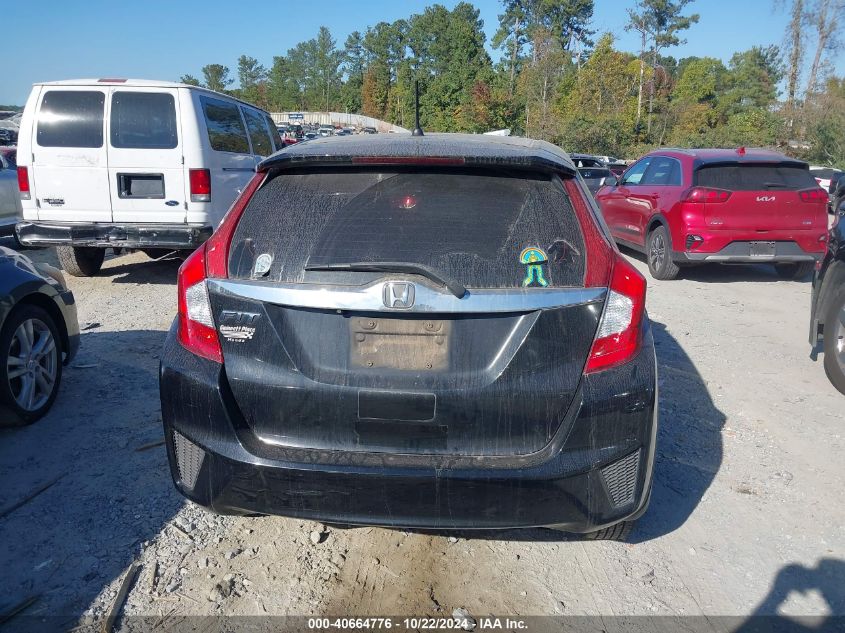 2015 Honda Fit Ex/Ex-L VIN: 3HGGK5H86FM707806 Lot: 40664776