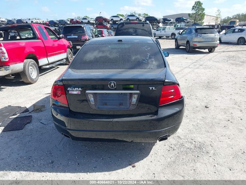 2006 Acura Tl VIN: 19UUA66226A074969 Lot: 40664821