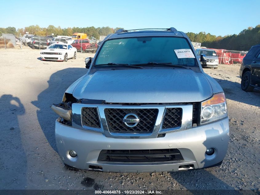 2010 Nissan Armada Platinum VIN: 5N1AA0NE1AN612097 Lot: 40664875