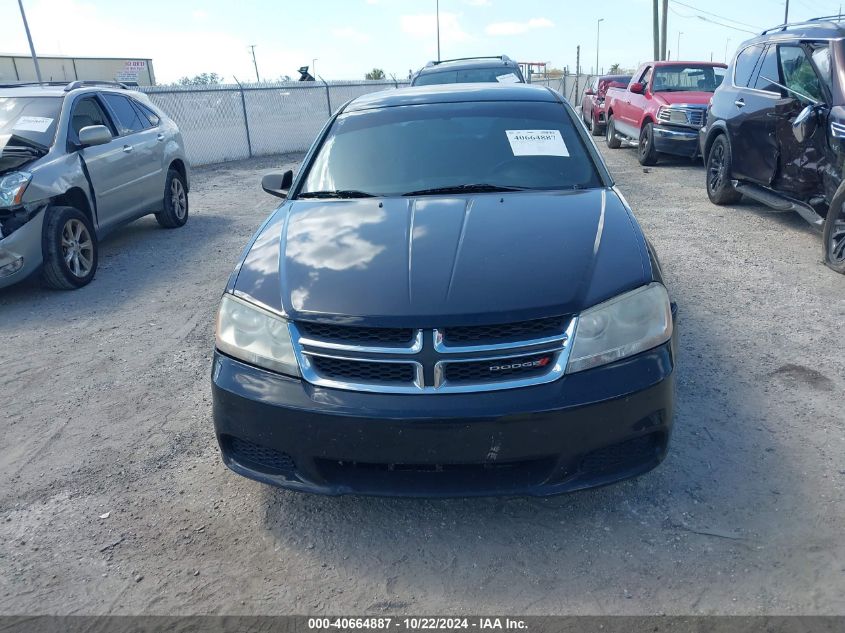 2014 Dodge Avenger Se VIN: 1C3CDZAB1EN107109 Lot: 40664887