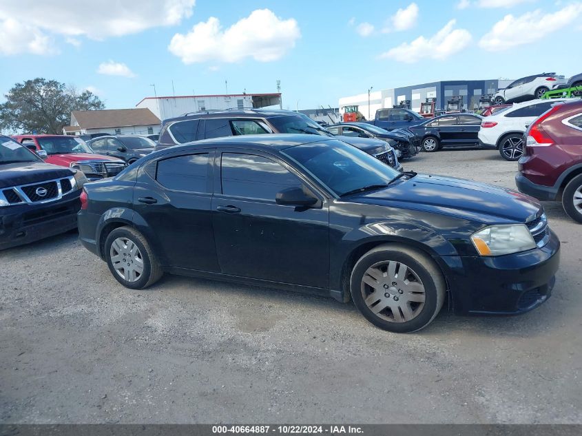 2014 Dodge Avenger Se VIN: 1C3CDZAB1EN107109 Lot: 40664887