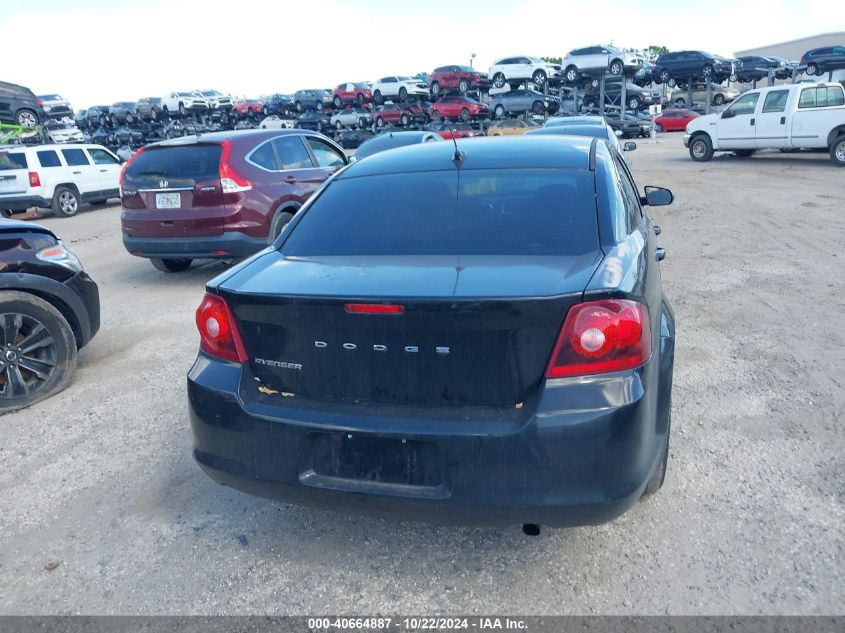 2014 Dodge Avenger Se VIN: 1C3CDZAB1EN107109 Lot: 40664887