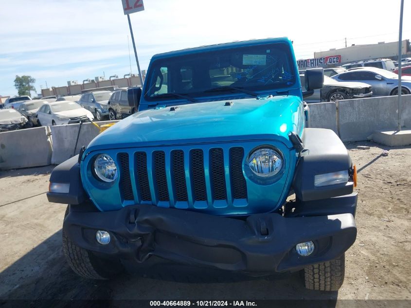 2019 Jeep Wrangler Sport S 4X4 VIN: 1C4GJXAGXKW627028 Lot: 40664889