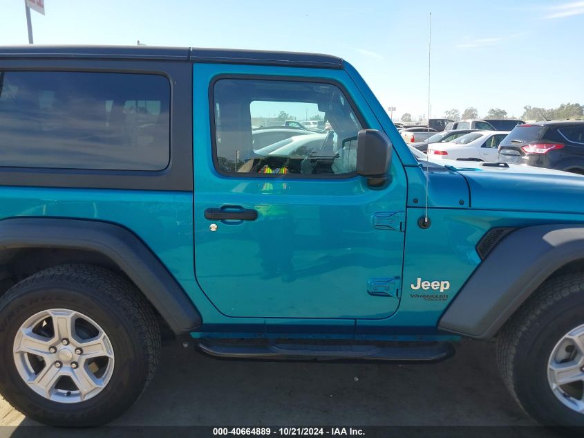 2019 Jeep Wrangler Sport S 4X4 VIN: 1C4GJXAGXKW627028 Lot: 40664889