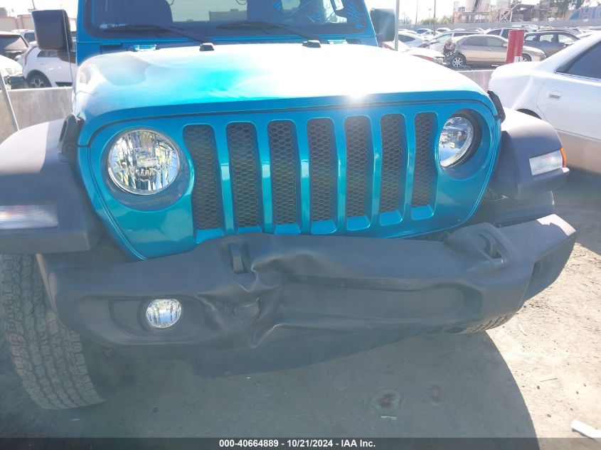 2019 Jeep Wrangler Sport S 4X4 VIN: 1C4GJXAGXKW627028 Lot: 40664889