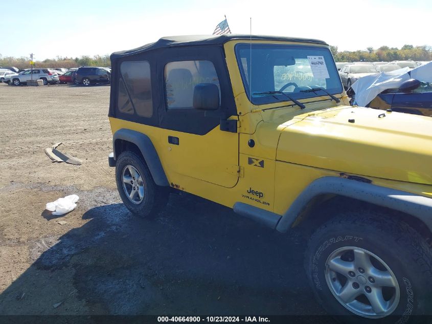 2004 Jeep Wrangler X VIN: 1J4FA39S74P715880 Lot: 40664900