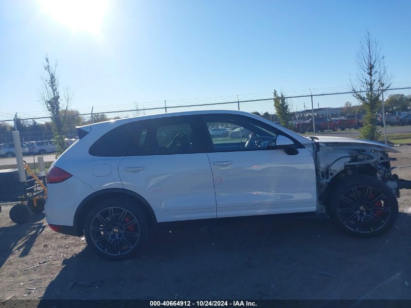 2012 Porsche Cayenne Turbo VIN: WP1AC2A28CLA82276 Lot: 40664912