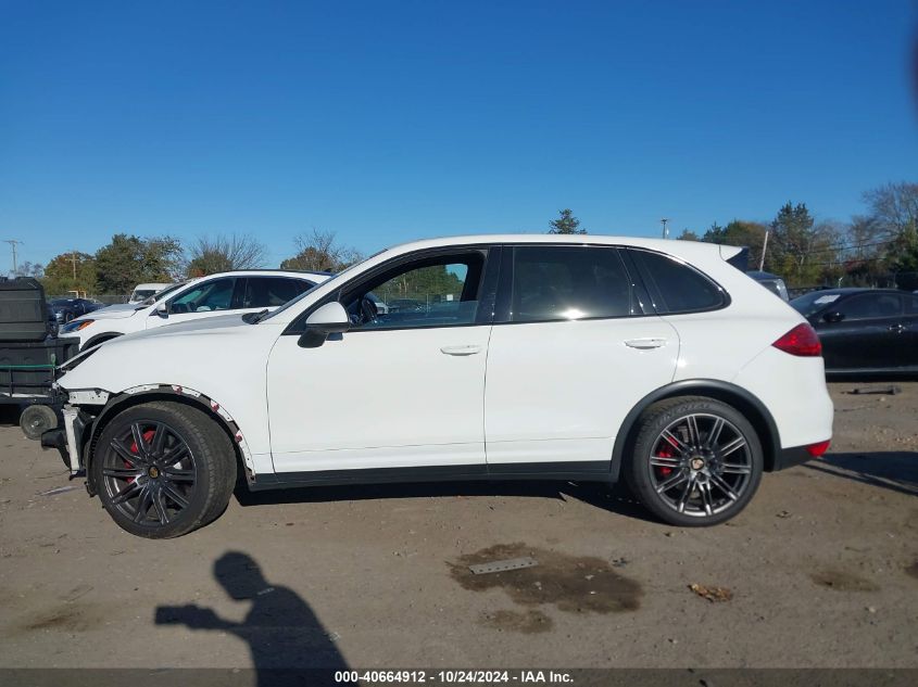 2012 Porsche Cayenne Turbo VIN: WP1AC2A28CLA82276 Lot: 40664912