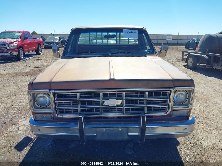 1978 Chevrolet C10 VIN: CCL448F502721 Lot: 40664942