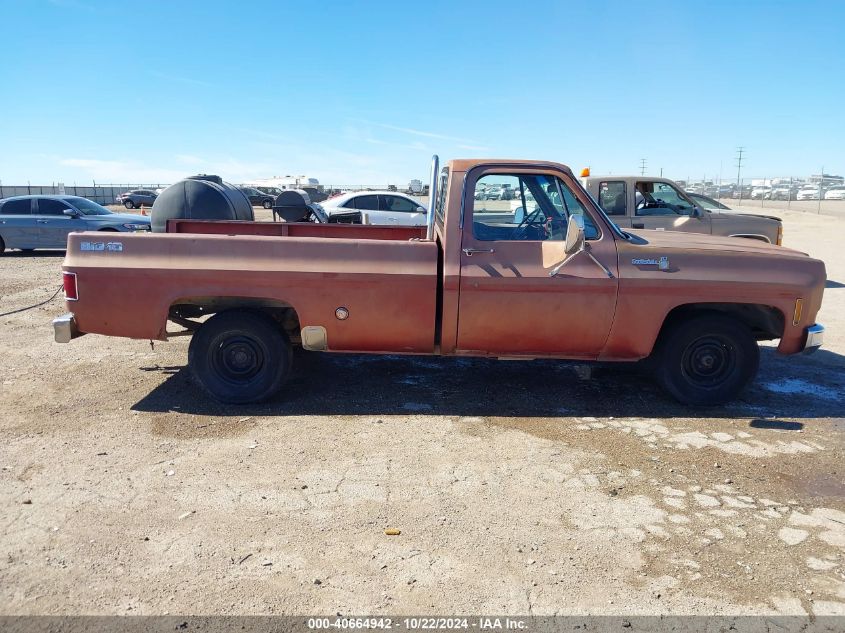 1978 Chevrolet C10 VIN: CCL448F502721 Lot: 40664942