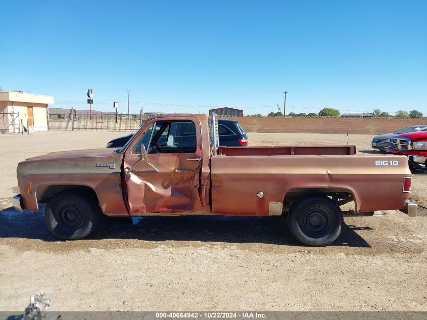 1978 Chevrolet C10 VIN: CCL448F502721 Lot: 40664942