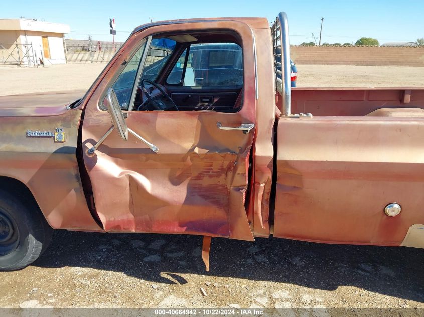 1978 Chevrolet C10 VIN: CCL448F502721 Lot: 40664942