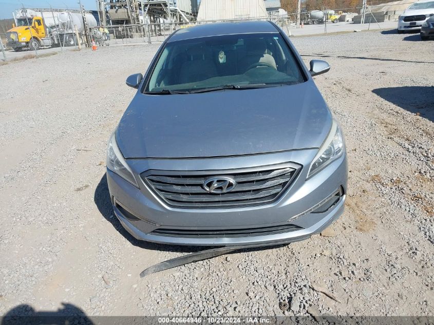 2016 HYUNDAI SONATA VIN: 5NPE34AF0GH390649