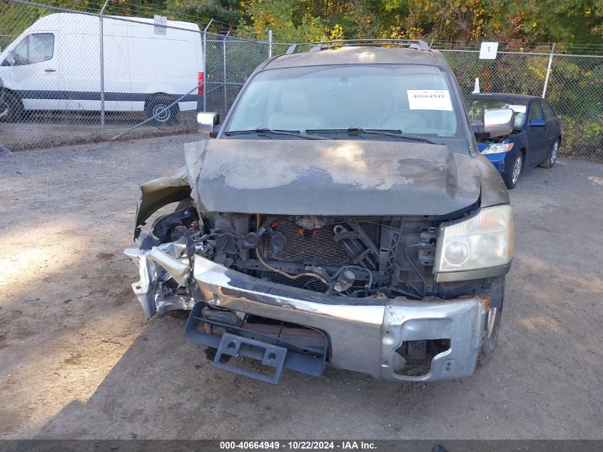 2004 Nissan Pathfinder Armada Se VIN: 5N1AA08A64N725394 Lot: 40664949