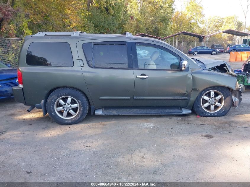 2004 Nissan Pathfinder Armada Se VIN: 5N1AA08A64N725394 Lot: 40664949