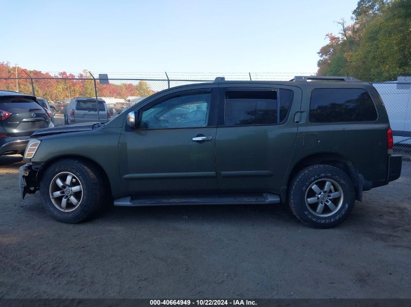 2004 Nissan Pathfinder Armada Se VIN: 5N1AA08A64N725394 Lot: 40664949