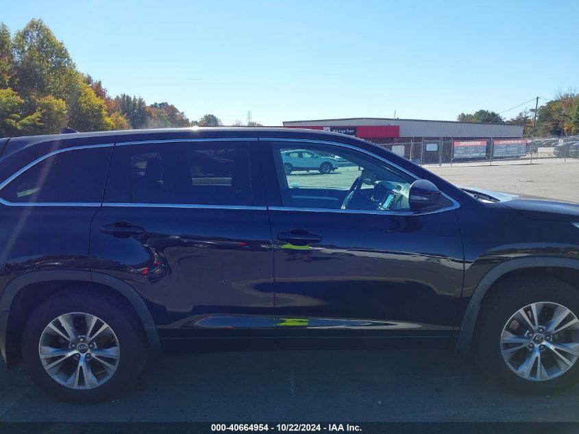 2016 Toyota Highlander Le Plus V6 VIN: 5TDBKRFH0GS291627 Lot: 40664954