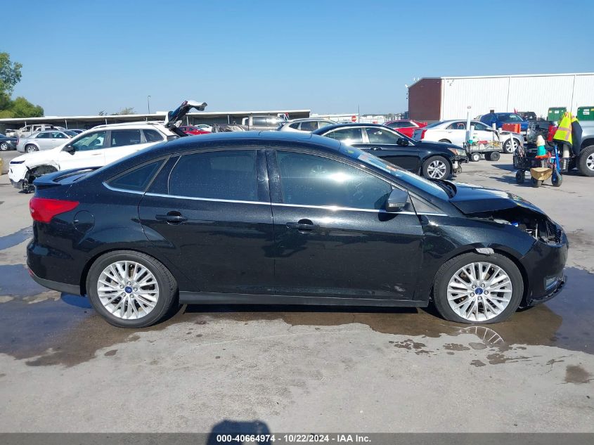 2015 Ford Focus Titanium VIN: 1FADP3J2XFL384512 Lot: 40664974